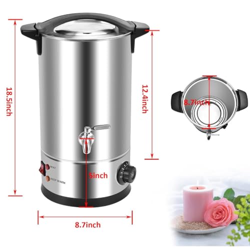 Machine à bougies 10L avec contrôle de température 86℉-230℉ - 5