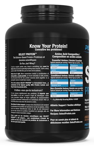 image for PEScience Select Protein Powder, Whey and Casein Blend, Clean Protein 