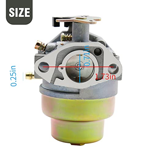 Anxingo GCV160 Carburetor Replacement for Honda HRX217 HRB216 GCV160 GCV160A GCV160LA Troy-Bilt TB130 020344 11A-B29Q711 Replaces 16100-Z0L-003 16100-Z0L-023 16100-Z0L-023 16100-Z0L-013