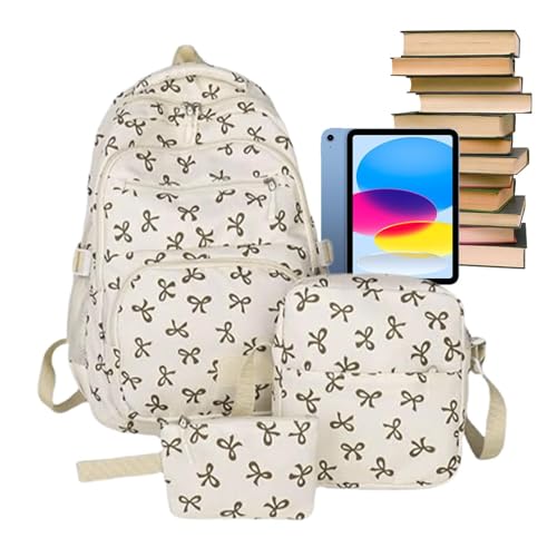 Gitekain Sac À Dos Femme Sac À Dos Nœud Papillon Tendance Fille – vue 8