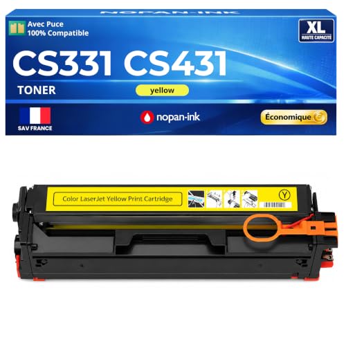 Toner jaune 20N20Y0 pour Lexmark CX331adwe haute capacité 1500p