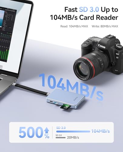 ORICO 10Gbps Magnetic M.2 NVMe Enclosure with Card Reader for iPhone - image 8