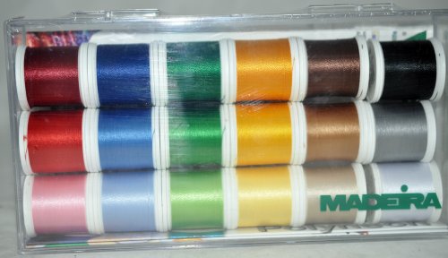 Madeira 18 Spool Polyneon Gift Box miniatura 1