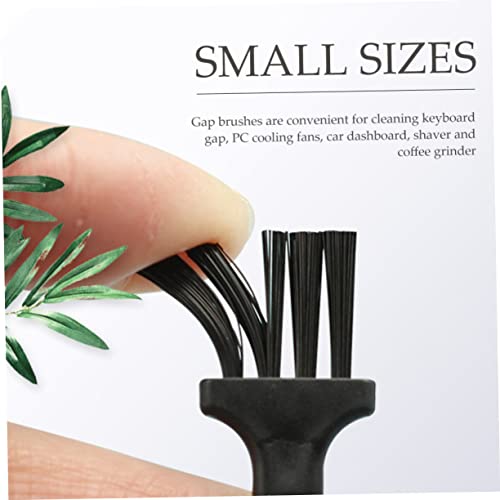 HONMEET 30pcs Electric Razor Cleaning Brush Mini Gap Plastic Beard Shaver Brush for Keyboard Pc Fan Dashboard