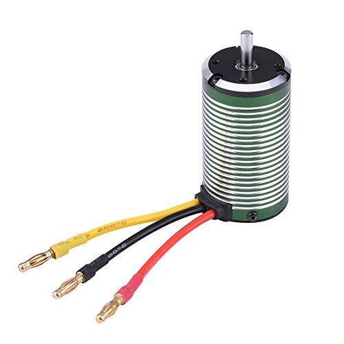 Moteur sans balais 3665 4500KV à 4 pôles pour voiture RC 1/8