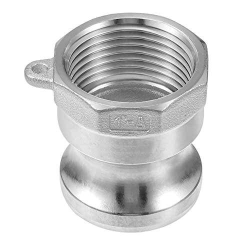 MUCKLILY Cam and Groove Hose Fitting Adapter Stainless Connectors Quick Adapter