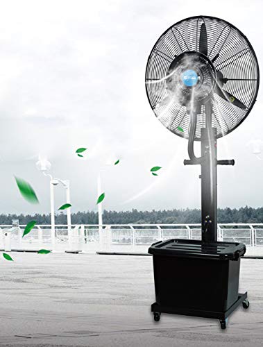 Industrieventilator Leiser, robuster Sockel Leistungsstarker und leiser oszillierender Metallständerlüfter Cover