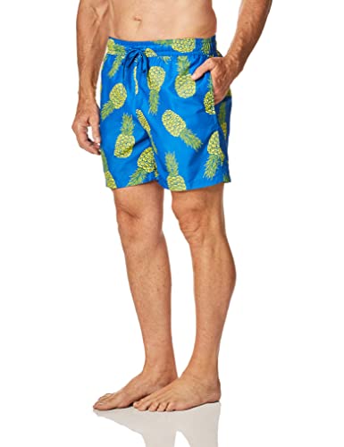 Image of Kanu Surf Men's Big Viper Extended Size Stripe Swim Trunk