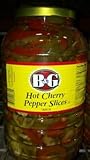 B & G Hot Cherry Pepper Slices 4/1 Gallon Case