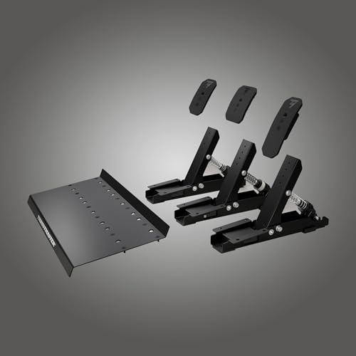 Image of Thrustmaster Raceline Pedals III Modular Sim Racing Pedals - PS5, XBOX & PC | 3-pedal all-metal build, H.E.A.R.T sensors, 3 pressure adjustments, multiple springs, non-slip pads, load-cell upgrade ready