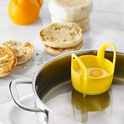 Pocheuse à œufs Trudeau micro-ondes jaune taille M cuisine rapide - 3