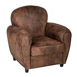 fauteuil club chez casa Dimensions : L. 79 x l. 86 x H. 81 cm