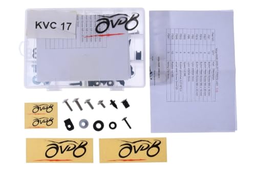 Kit visserie carénages M5 M6 pour réparer les fixations KAWASAKI ER6F