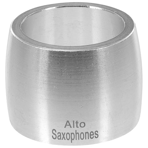 Luxshiny Alto Saxophone Ligature Sax Ligature Metal Replacement Part