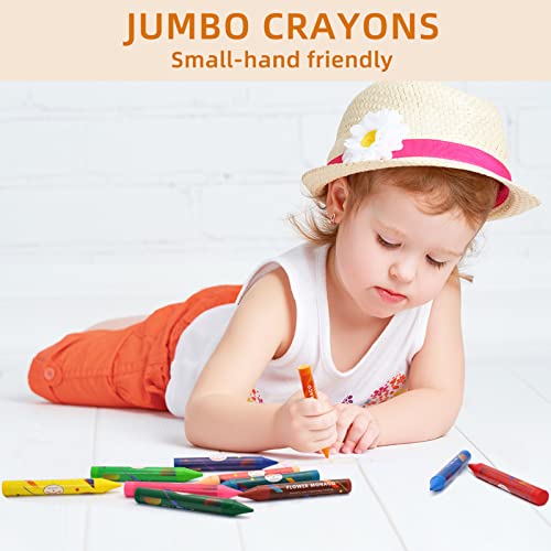 Lebze BT7.8.PALM.16 Jumbo Crayons For Toddlers thumb #1