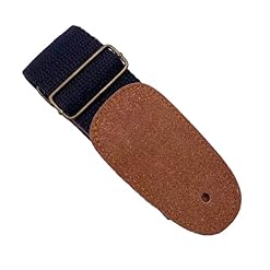 FASE Sangle de Guitare Folk Ajustable en Pur Coton Sangle de Guitare Sangle de Guitare éLectrique Sangle Universelle pour Guitare Acoustique (Noir) - Les Beatles, Paul McCartney, John Lennon, RIngo Starr, George Harrison