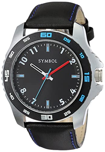Amazon Brand – Symbol Spring-Summer’21 Analog Black Dial Men’s Watch-AZ-SYM-SS21A-19A