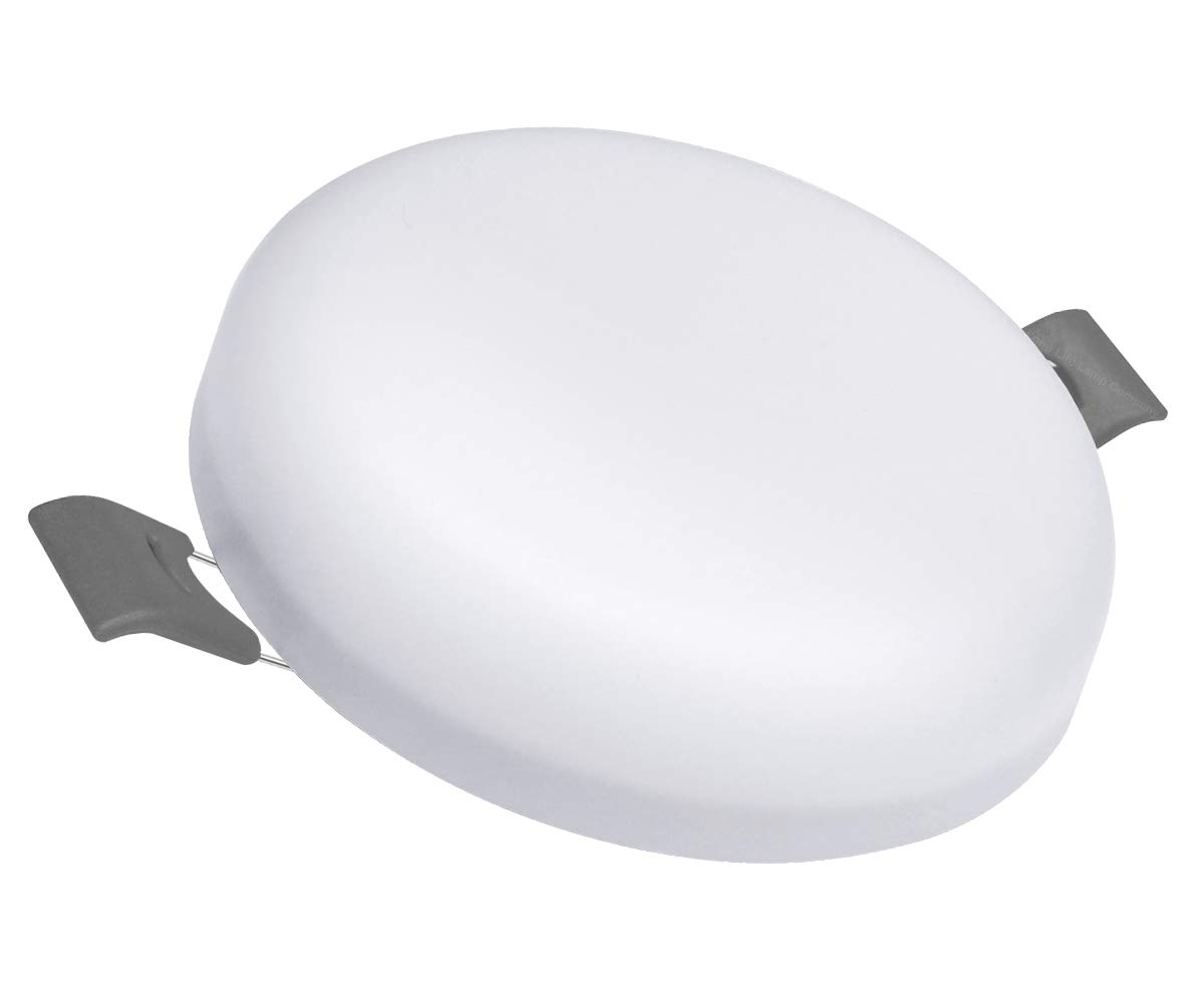 Long Life Lamp Company 6w Round LED Panel Slim Flush Mount 6500k Cool White Ceiling Down Light Frameless Spot 6RCWA