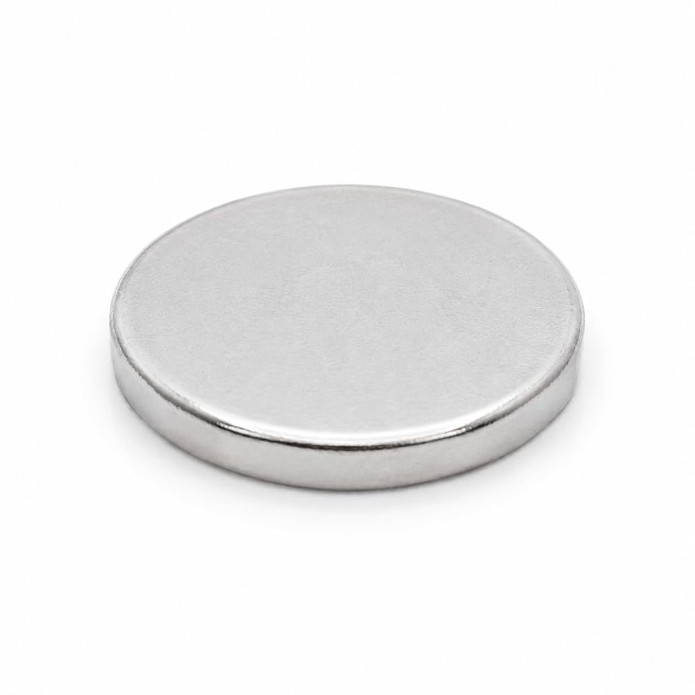 Magnesy neodymowe, 10x2 mm N38 10 sztuk, małe magnesy, mocne magnesy, do majsterkowania, do biura, na tablicę suchościeralną, do przypinania, tablic magnetycznych