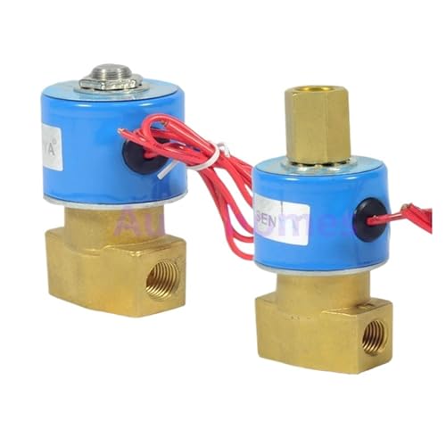 Électrovanne d'eau DC231Y-08 anti-fuite en laiton 9V type KSD 3/8 - 2