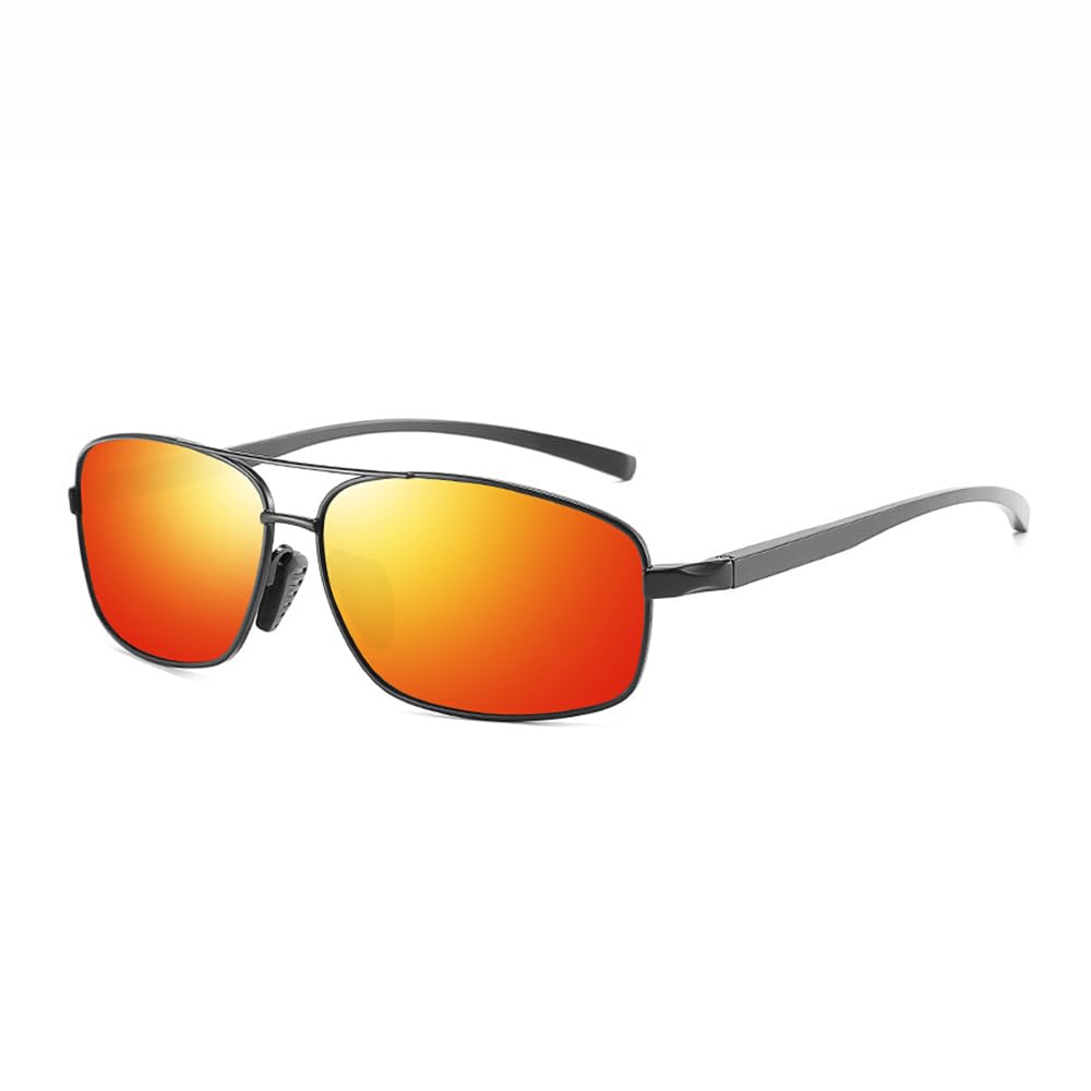 Pilot Sunglasses UV400 Sunglasses Mens Women Fashion HD POLARIZED Driving Fishing Sun Glasses E1022-image-0