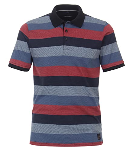 Preisvergleich Produktbild CASAMODA Polo-Shirt gestreift Rot XL
