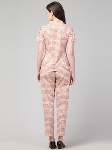 Image of ZUVINO Co Ord Set for Women Co Ord Set || Stylish Office Formal Wear || Cotton Co Ord Set for Summers.