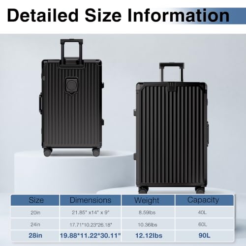Krute 2-Piece Zipperless Luggage Set