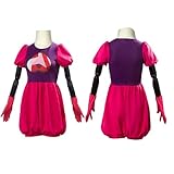 YJCOS Spinel Gem Cosplay Costume Dress New Movie Uniform Jumpsuit for Women Girls Outfit Halloween Party Clothes L