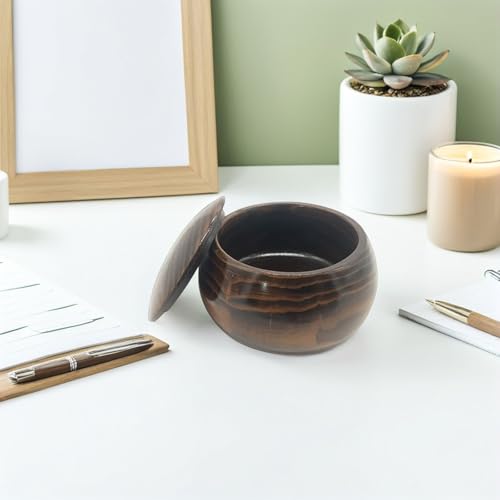 Cuenco para ajedrez Go de madera para decorar escritorios modernos 6