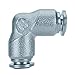 AIGNEP USA 60130-6 Push-in Fittings, Union Elbow, Stainless Steel, 6 mm Tube