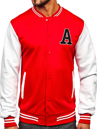 BOLF Herren Collage Jacke Baseballjacke Übergangsjacke Sportjacke Urban...