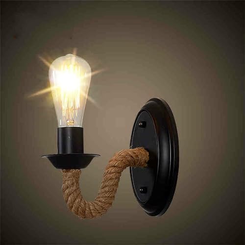 Aplique de pared Exterior Hogar E27/E26 Lámpara de pared Tienda Fácil de limpiar Hierro Cableado Pasillo Baño Estudio Cabaña Espejo Delantero Garaje 1 luz,luminaria LED