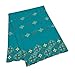 Produktbild PEEGLI Frauen Jahrgang Blau Chunni Antike Georgette Mischung Dupatta Indische Ethnische Designer Bestickte Schal Abstrakte Design Schals