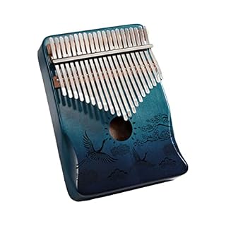 Clavier de percussion doigt Kalimba 17 touches kalimba Piano doigt pour enfants professionnels des débutants adultes - Les Beatles, Paul McCartney, John Lennon, RIngo Starr, George Harrison