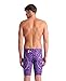 ARENA Powerskin ST Next Men’s Racing Jammer Competition Swimsuit Sports Athletic Swim Team Championship Tech Suit, Leopard Print Violet, US Size 24