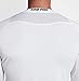 Nike Men's Pro Low-Rise Fitted Top (White/Black/Black, X-Large)