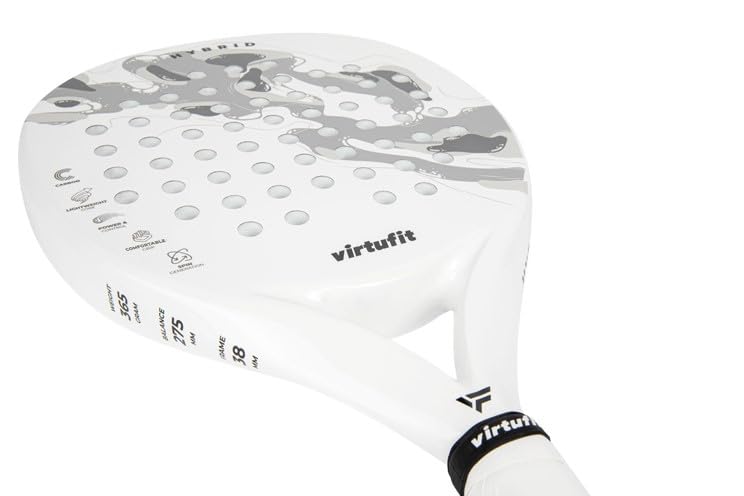 VirtuFit Zestaw hybrydowych wioseł – biały – szary