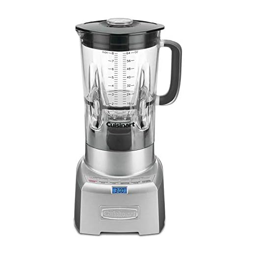 Cuisinart CBT-1000 PowerEdge 1.3 Horsepower Blender with BPA Free Jar, 64-Ounce, Brushed Stainless
