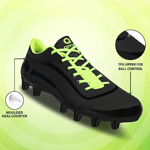 Image of Aivin First Strike Football Stud with TPU Sole with Direct Injection Molding Technology A Moulded Removable E.V.A Sockliner Light Weight Insole Pre-Molded