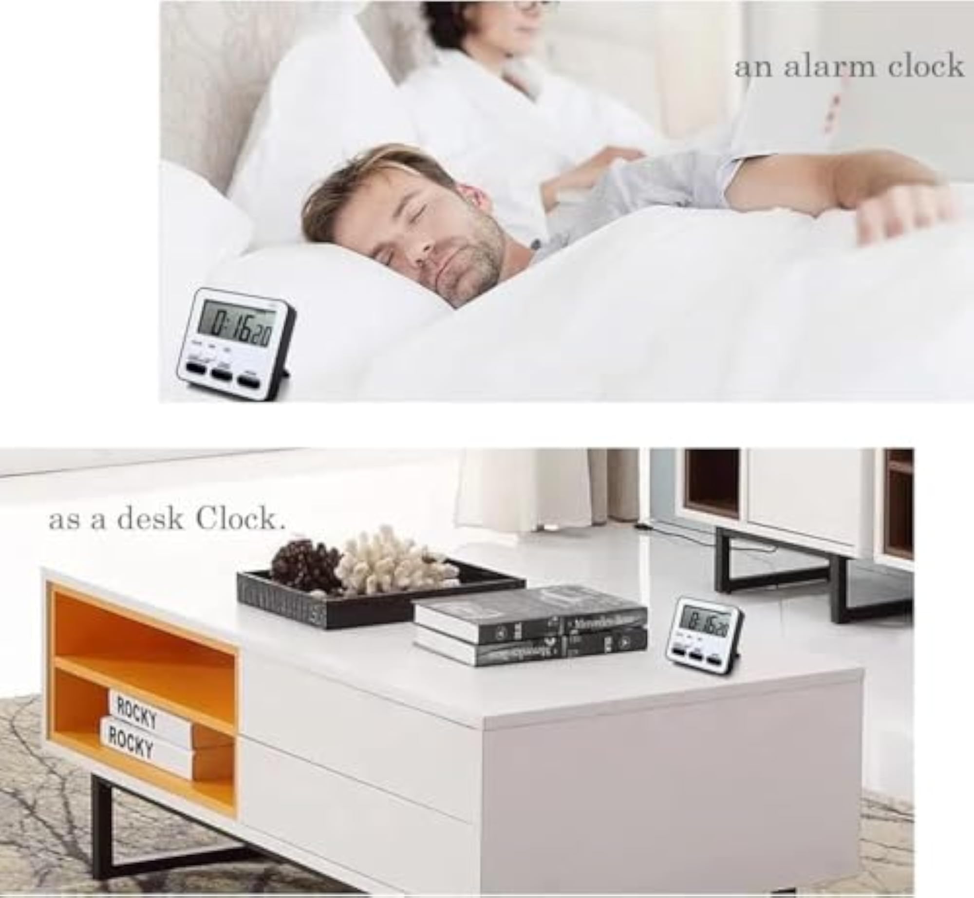 Multi-Function Electronic Alarm Clock Timer