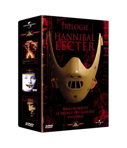 Coffret Trilogie Hannibal Lecter 3 DVD : Le Silence des agneaux / Dragon rouge / Hannibal