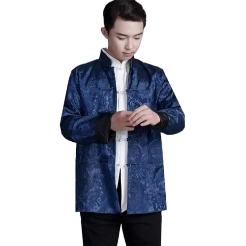 Chemise kungfu traditionnelle pour homme pour remplacer un costume