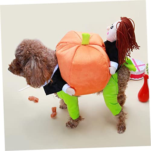 Disfraz para perro calabaza Halloween talla S miniatura 4