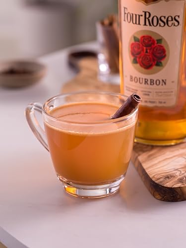 Four Roses Kentucky Straight Bourbon Whiskey – Sanfte Komposition aus 10 verschiedenen Whiskeys – Bourbon mit fruchtig-süßem Geschmack – 1 x 1 l