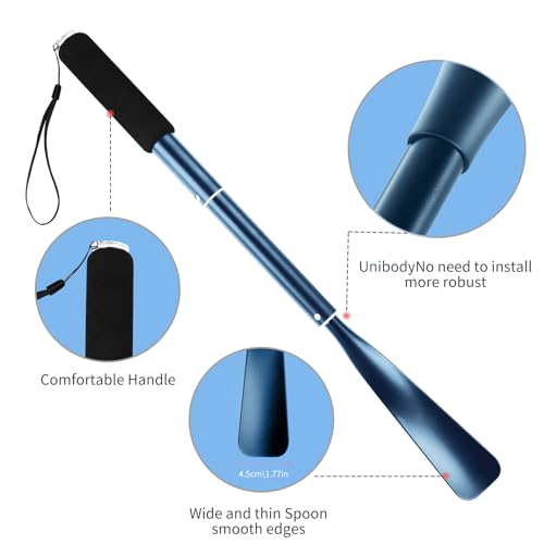 Calzador de mango largo de aluminio azul premium con diseño retráctil ergonómico JJDPARTS 4