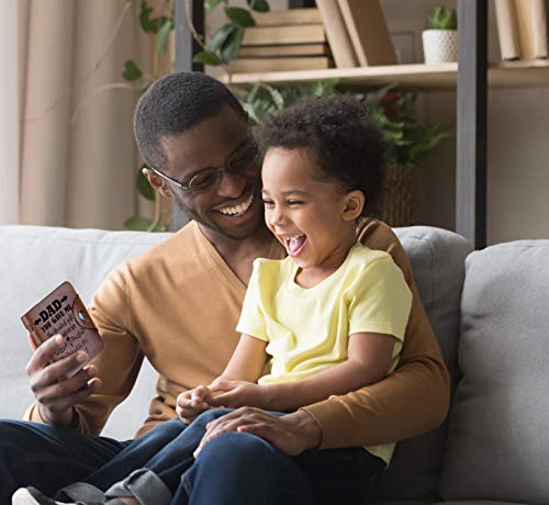 Engraved Wallet Gift For Dad, Father, Father-in-law, Birthday Christmas Special Gifts Present