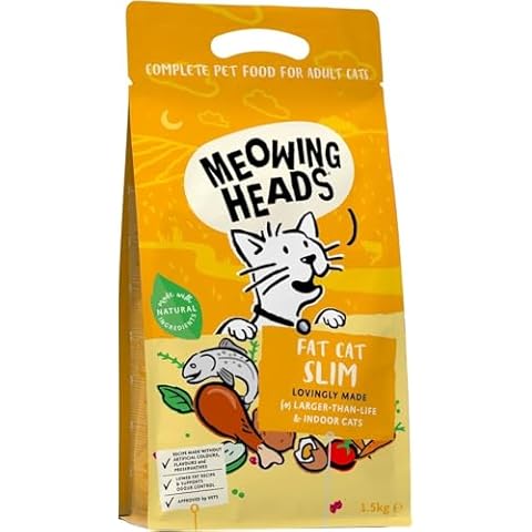 Meowing Heads Fat Cat Slim Dry Food 1.5kg Cover
