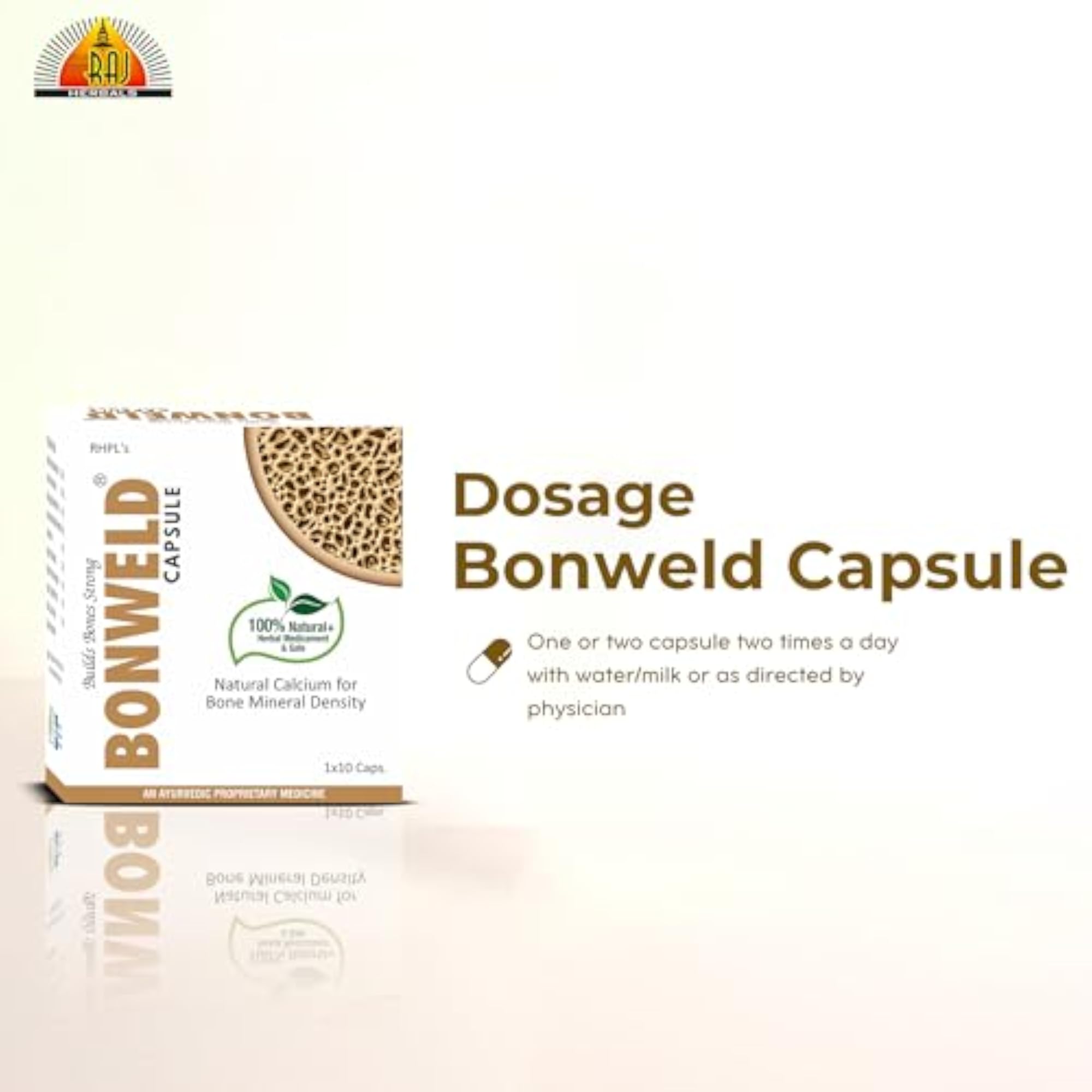 Raj Herbals Bonweld Capsule, 5 Strips