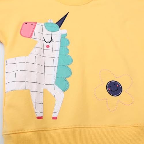 Image of Hongshilian Unisex Kids Cute Cartoon Cotton Sweater Shirt